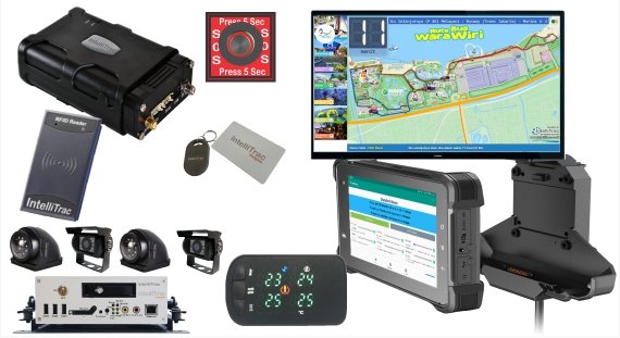 IntelliTrac Bus & Coach GPS Telematics Device