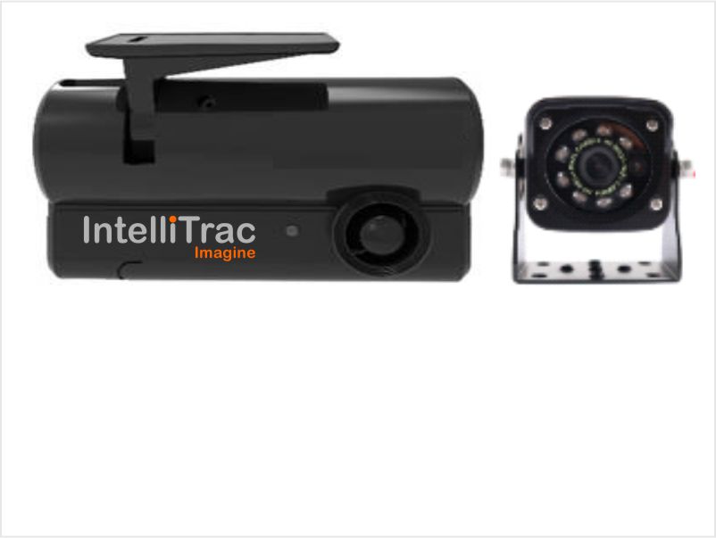 2 Camera Dash Cam with External IR Camera